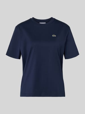 T-shirt o kroju relaxed fit z czystej bawełny Shop The Look MANNEQUINE