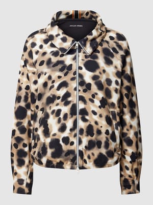 Sweatjack met dierenmotief Shop The Look MANNEQUINE