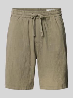 Relaxed Fit Stoffshorts aus einer Baumwolle Shop The Look MANNEQUINE
