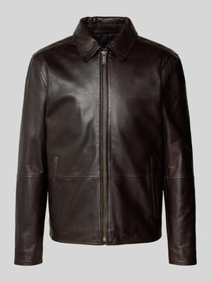 Regular fit leren jack van echt lamsnappa, model 'KELLAN' Shop The Look MANNEQUINE