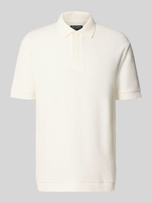 Relaxed Fit Poloshirt aus Baumwoll-Mix Shop The Look MANNEQUINE