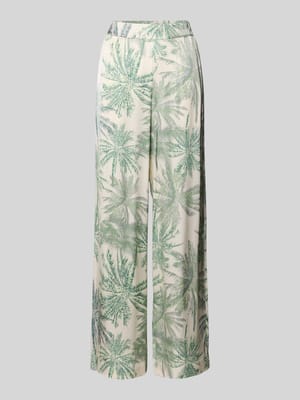 Regular Fit Weite Hose aus reiner Viskose Shop The Look MANNEQUINE
