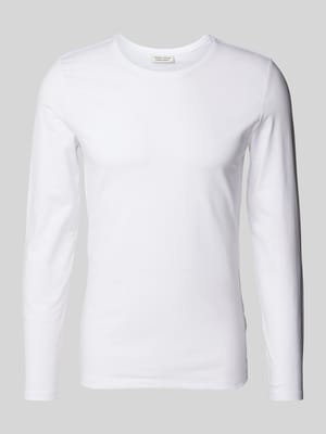 Longsleeve mit Rundhalsausschnitt Modell 'Theo' Shop The Look MANNEQUINE