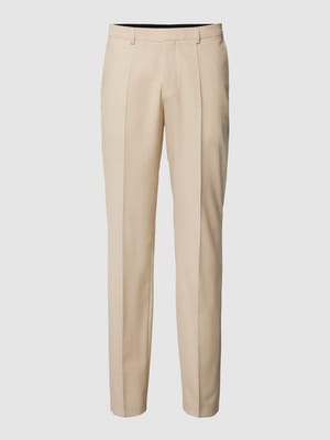 Pantalon met fijn motief, model 'Hesten' Shop The Look MANNEQUINE