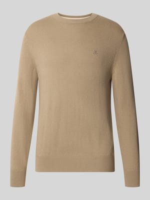 Regular Fit Pullover aus Baumwoll-Mix mir Schurwoll-Anteil Shop The Look MANNEQUINE