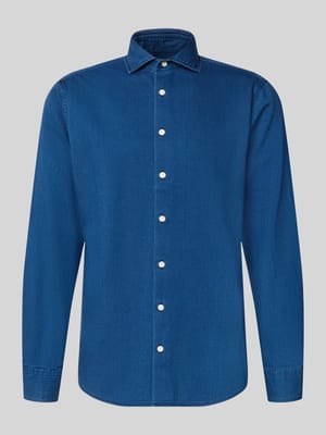 Regular Fit Businesshemd aus reiner Baumwolle Modell 'Casual Spread Kent' Shop The Look MANNEQUINE
