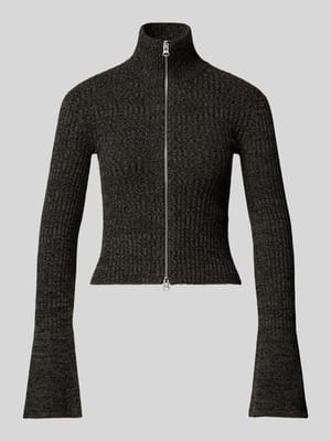 Strickjacke mit Glockenärmeln Shop The Look MANNEQUINE