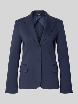 Regular Fit Blazer aus Baumwoll-Mix Modell 'GINNASTA' Shop The Look MANNEQUINE