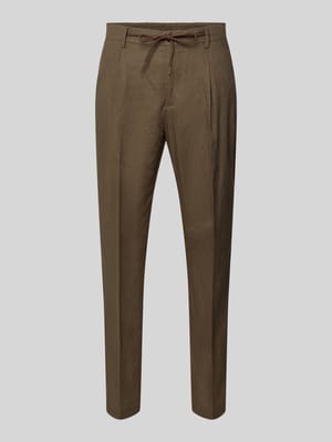 Hose mit Bügelfalten und Tunnelzug Shop The Look MANNEQUINE
