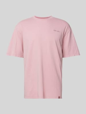 T-Shirt mit Label-Stitching Modell 'PLENTYWOOD' Shop The Look MANNEQUINE