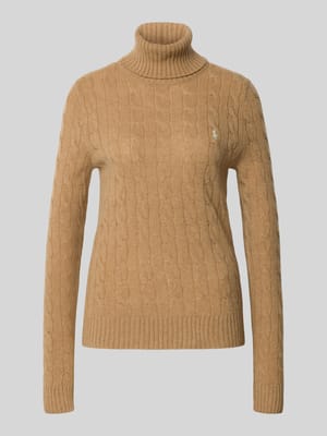 Regular fit gebreide pullover van een mix van katoen en kasjmier Shop The Look MANNEQUINE