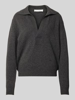 Relaxed Fit Pullover aus Woll-Mix Shop The Look MANNEQUINE