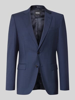 Marynarka o kroju slim fit z czystej żywej wełny 'H-Huge-S-251' Shop The Look MANNEQUINE