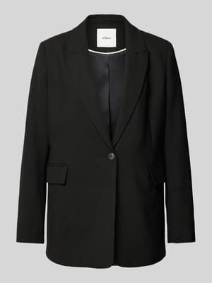Blazer aus Viskosemischung Shop The Look MANNEQUINE