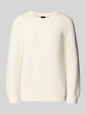 Strickpullover mit Raglanärmeln Modell 'Fovila' Shop The Look MANNEQUINE