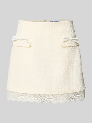 Minirock mit Woll-Anteil Shop The Look MANNEQUINE