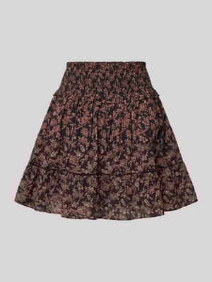 Minirock mit Smok-Details Modell 'Vantia' Shop The Look MANNEQUINE