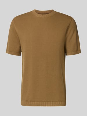 Regular Fit T-Shirt aus reiner Baumwolle Shop The Look MANNEQUINE