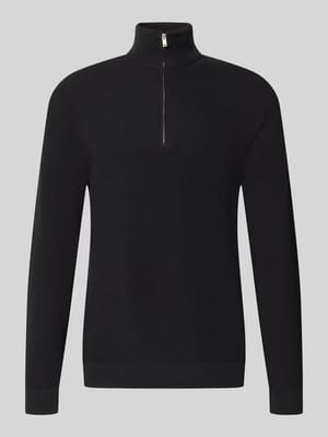 Regular Fit Pullover aus reiner Baumwolle Modell 'TONY' Shop The Look MANNEQUINE