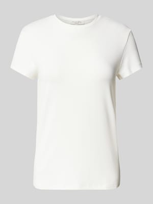 T-Shirt mit Rundhalsausschnitt Shop The Look MANNEQUINE