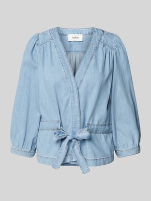 Blouseshirt met strikdetail Shop The Look MANNEQUINE