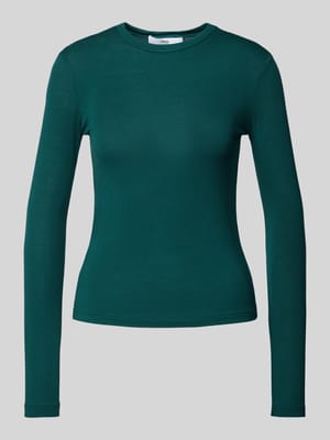 Longsleeve mit Rundhalsausschnitt Modell 'SECOND' Shop The Look MANNEQUINE