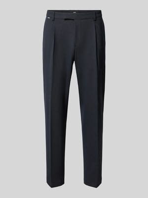 Straight Fit Hose mit Viskose-Anteil Modell 'Salto' Shop The Look MANNEQUINE