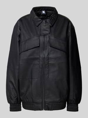 Oversized jack in leerlook Shop The Look MANNEQUINE