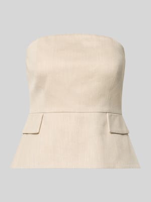 Bandeau-Top mit Pattentaschen Shop The Look MANNEQUINE