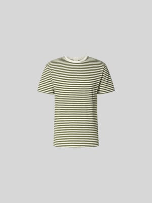 T-Shirt mit Rundhalsausschnitt Shop The Look MANNEQUINE