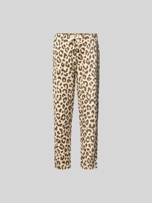 Sweathose mit Allover-Animal-Print Shop The Look MANNEQUINE