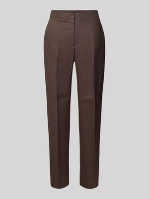 Stoffhose mit Bundfalten Modell 'TEMPOLI' Shop The Look MANNEQUINE