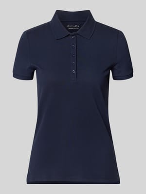 Koszulka polo o kroju slim fit z listwą guzikową Shop The Look MANNEQUINE