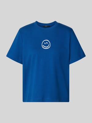Boxy Fit T-Shirt aus reiner Baumwolle Modell 'SARA' Shop The Look MANNEQUINE