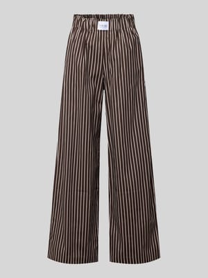 Weite Hose aus reiner Baumwolle Modell 'MAVIE' Shop The Look MANNEQUINE