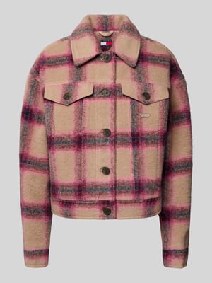 Regular fit wollen jack van wolmix Shop The Look MANNEQUINE