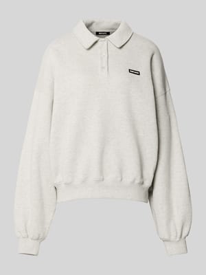 Troyer o kroju oversized z naszywką z logo Shop The Look MANNEQUINE
