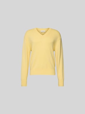 Kaschmirpullover in Strick-Optik Shop The Look MANNEQUINE