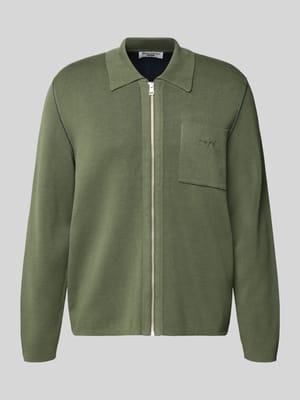 Regular Fit Cardigan aus Baumwoll-Mix Shop The Look MANNEQUINE