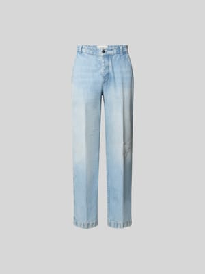 Tapered Fit Jeans aus Baumwolle Shop The Look MANNEQUINE