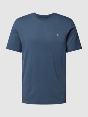 T-Shirt mit Label-Print Shop The Look MANNEQUINE