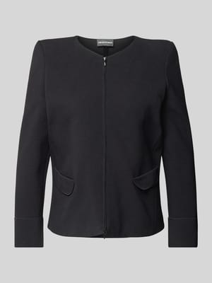 Blazer mit Rundhalsausschnitt Shop The Look MANNEQUINE