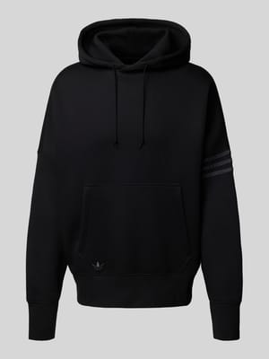 Hoodie met extra brede schouders en kangoeroezak Shop The Look MANNEQUINE