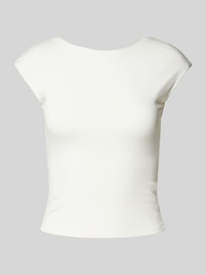 T-shirt z okrągłym dekoltem Shop The Look MANNEQUINE