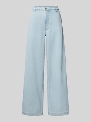 Wide Leg Jeans mit Eingrifftaschen Modell 'Winnie' Shop The Look MANNEQUINE