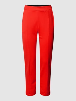 Broek met elastische band, model 'Sia' Shop The Look MANNEQUINE