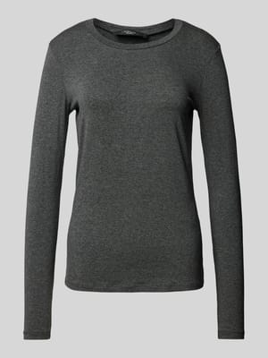 Longsleeve mit Rundhalsausschnitt Modell 'MULTIE' Shop The Look MANNEQUINE