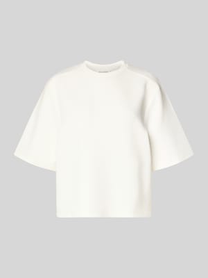 T-shirt o kroju relaxed fit z okrągłym dekoltem model 'Maelee' Shop The Look MANNEQUINE