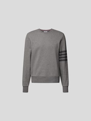 Sweatshirt mit Kontraststreifen Shop The Look MANNEQUINE