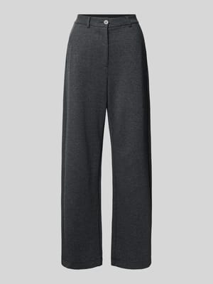 Stoffhose mit französischen Eingrifftaschen Shop The Look MANNEQUINE